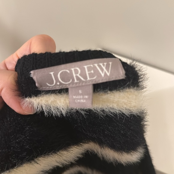 NWOT Sweater lady jacket in striped brushed yarn - Picture 6 of 6